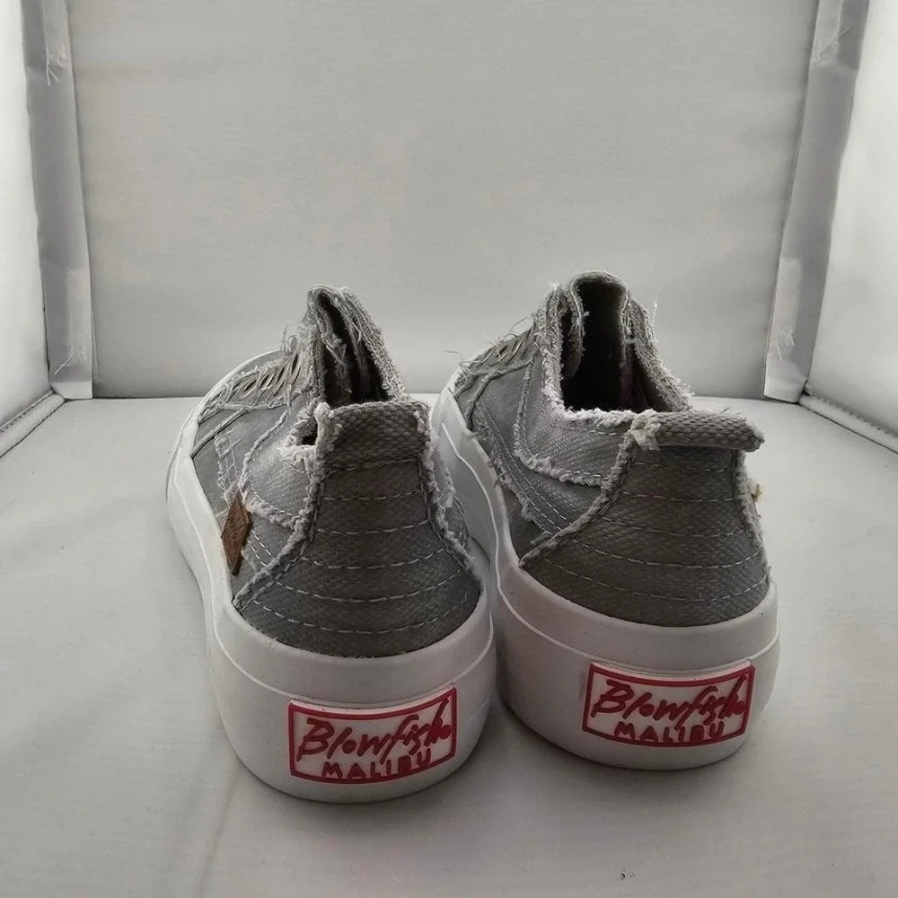 Blowfish Malibu Lunar Smoked 3982 Platform Sneakers Slide-in Kids 12 New W/O Box